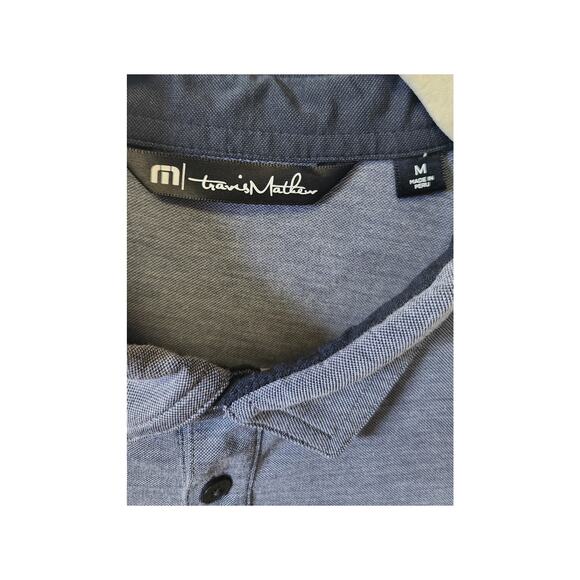 Travis Mathew Smoke Rings Mens Golf Polo Danzante Bay Mexico Shirt Size Medium - Picture 6 of 7